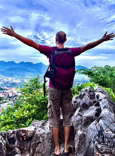 Chai Travel overlooking Laos